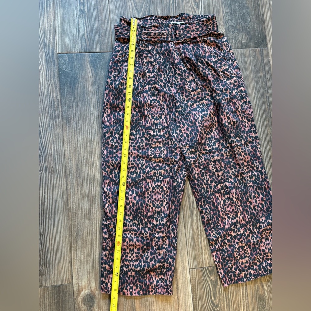 Leopard Print High Waisted Pants Solid & Striped … - image 7